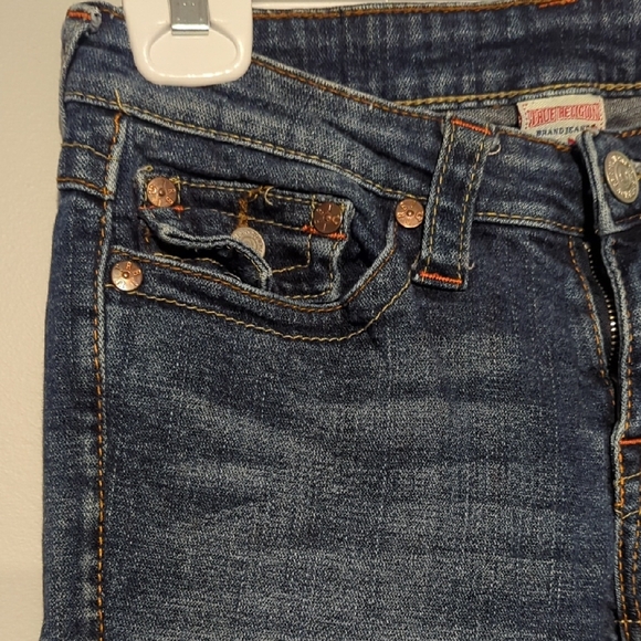 True Religion Dark Blue Women's Skinny Jeans - Picture 2 of 9